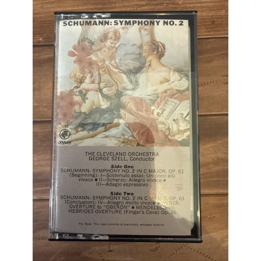 THE FOUR SCHUMANN SYMPH-SZELL -CLEVELAND ORCH 3LP SET REMASTERED Cassette